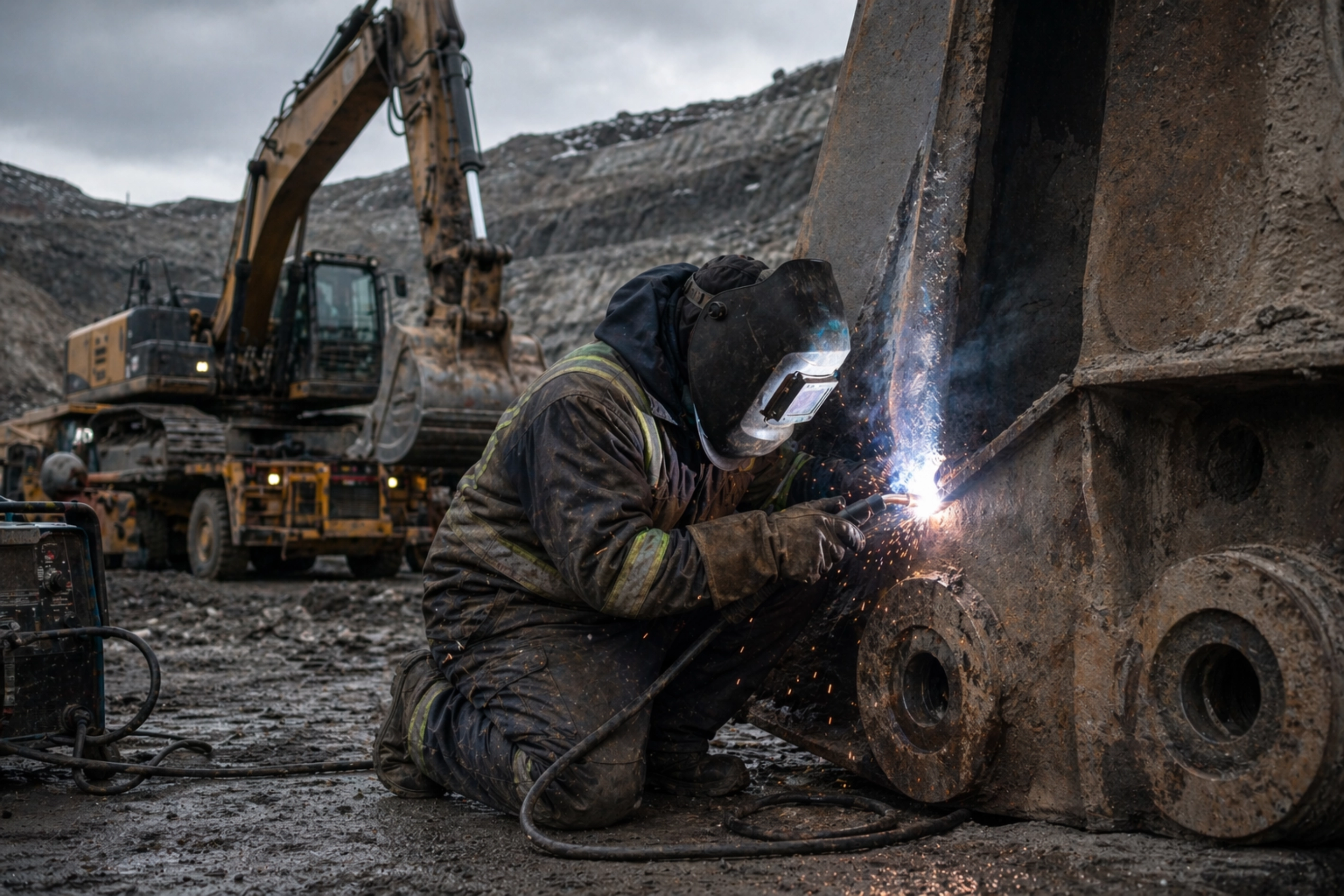 Mobile welding services for Construction and Mining industry in BC